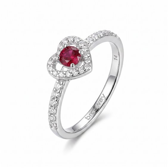 Anello Brosway Donna FANCY - PASSION RUBY in Argento FPR149 - FPR149